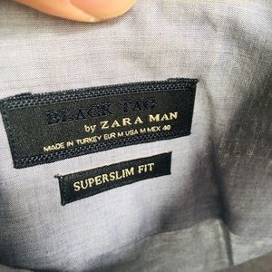 Zara business/casual dress shirt - superslim fit